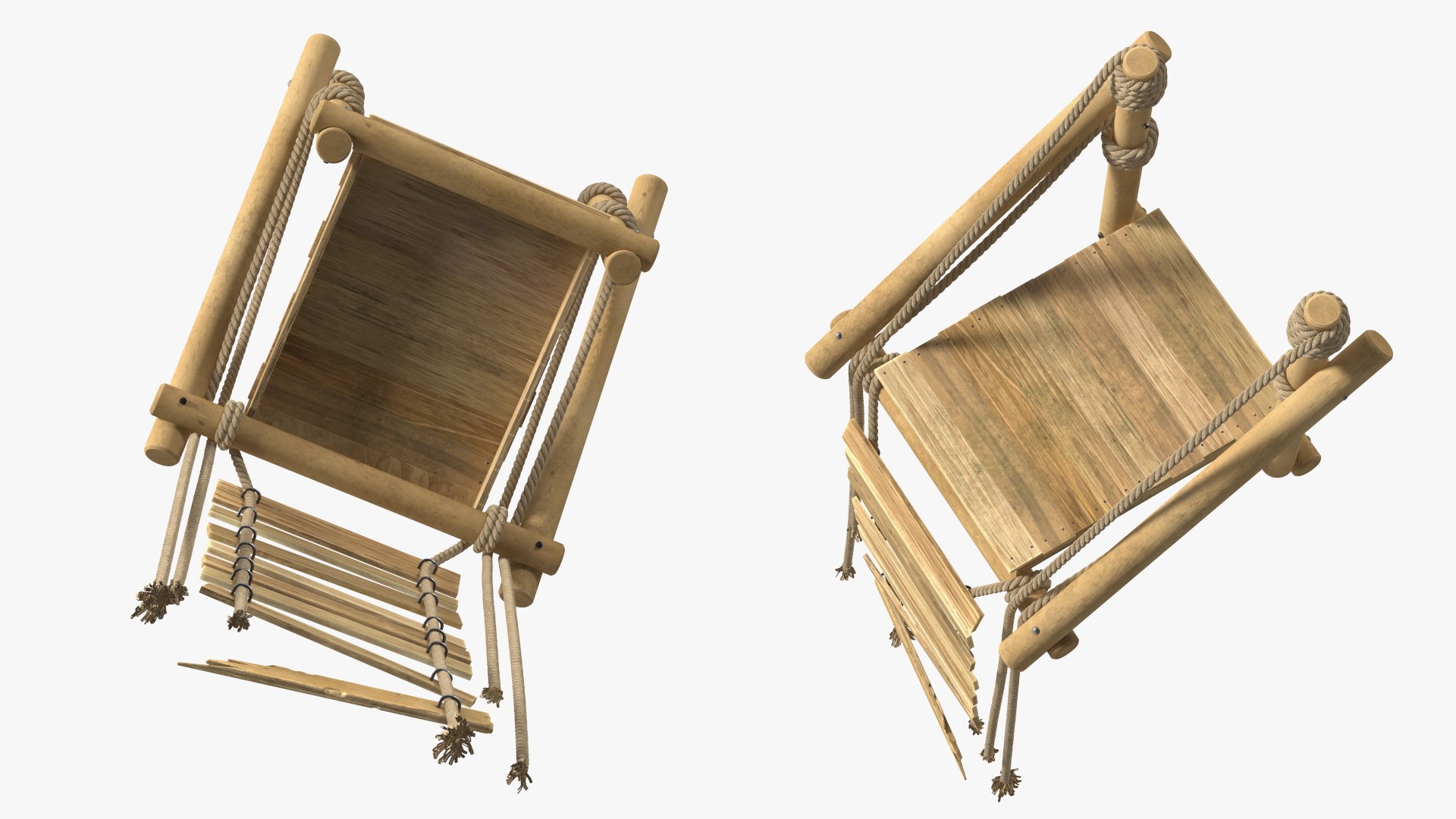 3D Rope Bridges Collection TurboSquid 2098221