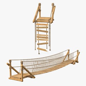 3D Rope Bridges Collection