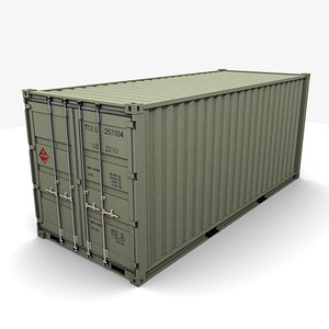 transport container 3d max