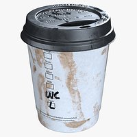 Paper Coffee Cup Dirty