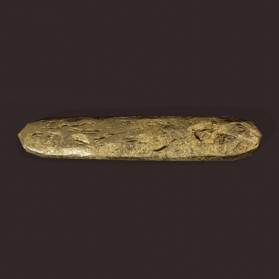 Gold Ingots 3D model https://p.turbosquid.com/ts-thumb/7c/4vfZTz/oo/3/png/1590362905/1920x1080/fit_q87/a027416d1ec49de4c57ae079022ff77591d3ce3d/3.jpg