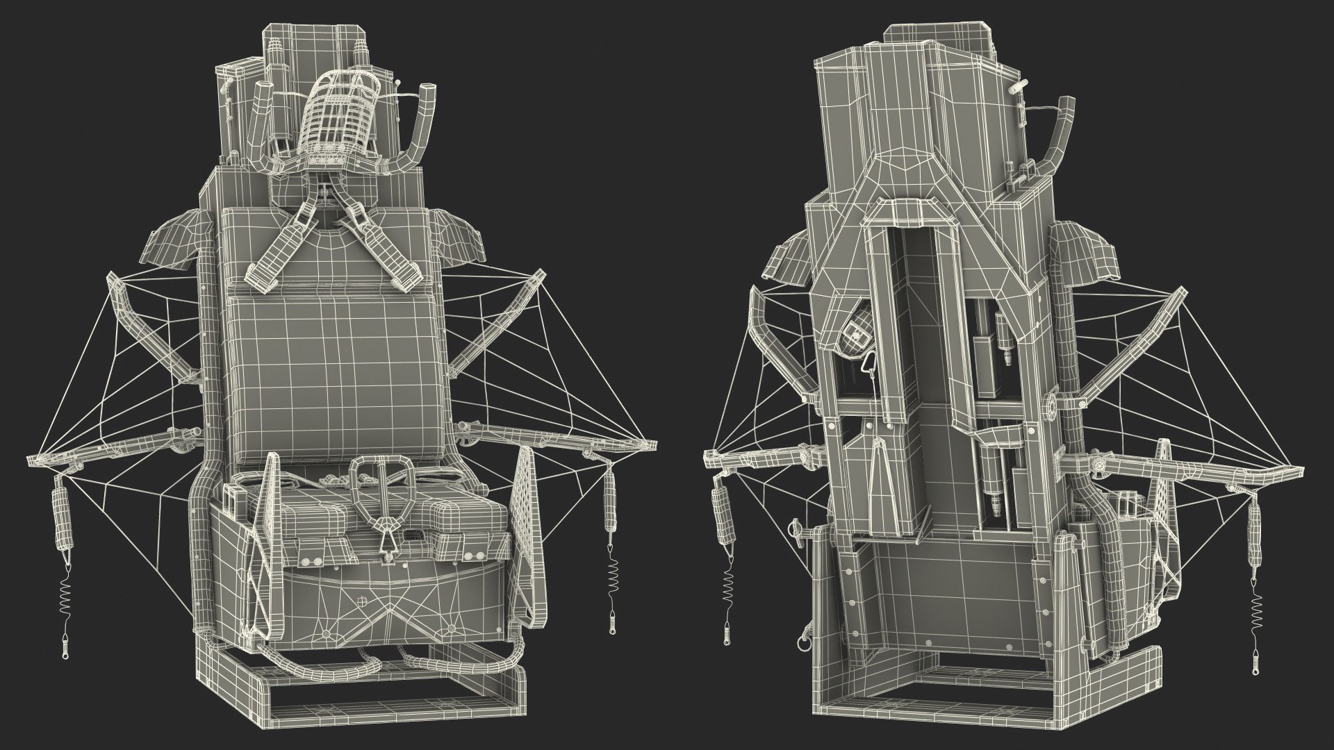 Ejection Seat ACES 5 3D model - TurboSquid 1980714