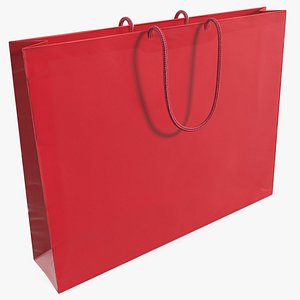 Red Paper Retail Bag