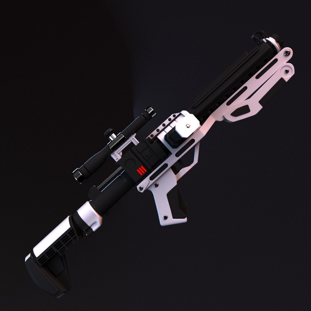 3d Model Pistol Blaster
