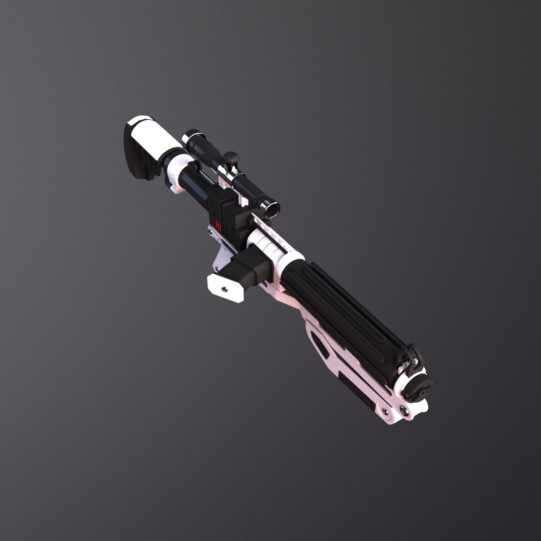 3d Model Pistol Blaster