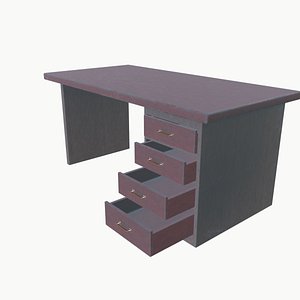3D Office Desk model