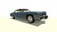 1972 cadillac fleetwood 3D model