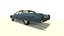1972 cadillac fleetwood 3D model