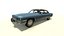 1972 cadillac fleetwood 3D model