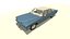 1972 cadillac fleetwood 3D model