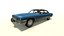 1972 cadillac fleetwood 3D model