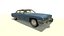 1972 cadillac fleetwood 3D model