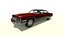 1972 cadillac fleetwood 3D model