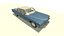 1972 cadillac fleetwood 3D model
