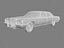 1972 cadillac fleetwood 3D model