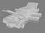 1972 cadillac fleetwood 3D model