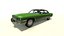 1972 cadillac fleetwood 3D model