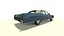 1972 cadillac fleetwood 3D model