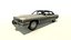 1972 cadillac fleetwood 3D model