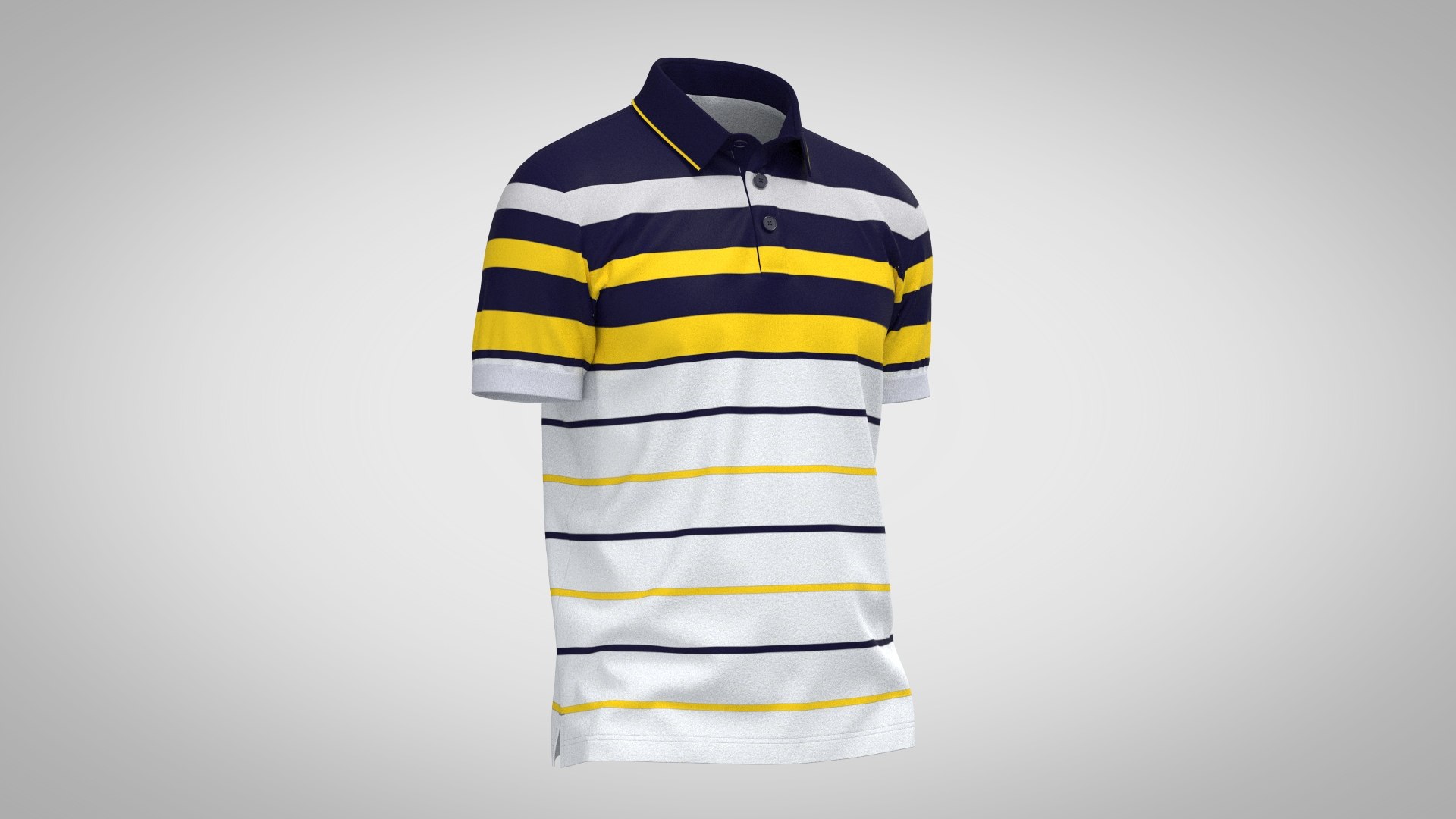 3D Polo Shirt 3 TurboSquid 2014545   Zprjpoloshirt3v1.0 01 