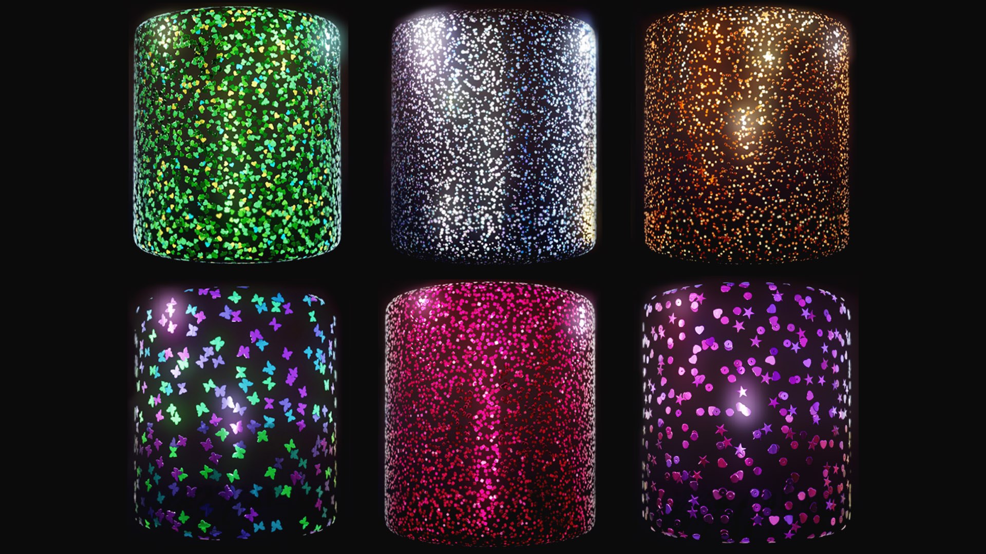 Glitter Substance Material Collection and Textures 3D model https://p.turbosquid.com/ts-thumb/7c/FBynjX/Sp/multishapeglitterseamlesssubstancepbrmaterial/jpg/1750331553/1920x1080/fit_q87/5512fbdc392f93866ed02aeca95f670ee9078ccf/multishapeglitterseamlesssubstancepbrmaterial.jpg