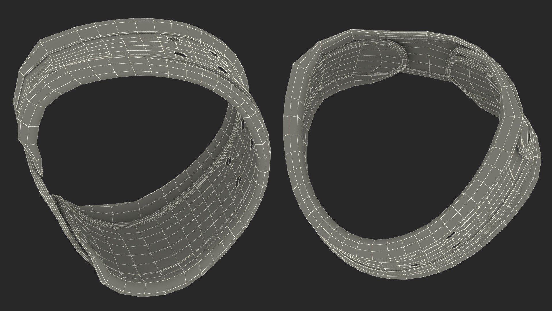 3D Model Cervical Collar Rigid Beige - TurboSquid 2197346