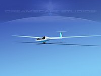 Glaser Dirks DG200 15Mtr Sailplane V09