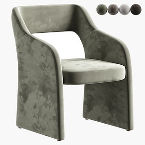 Parker Dining Chair 3D