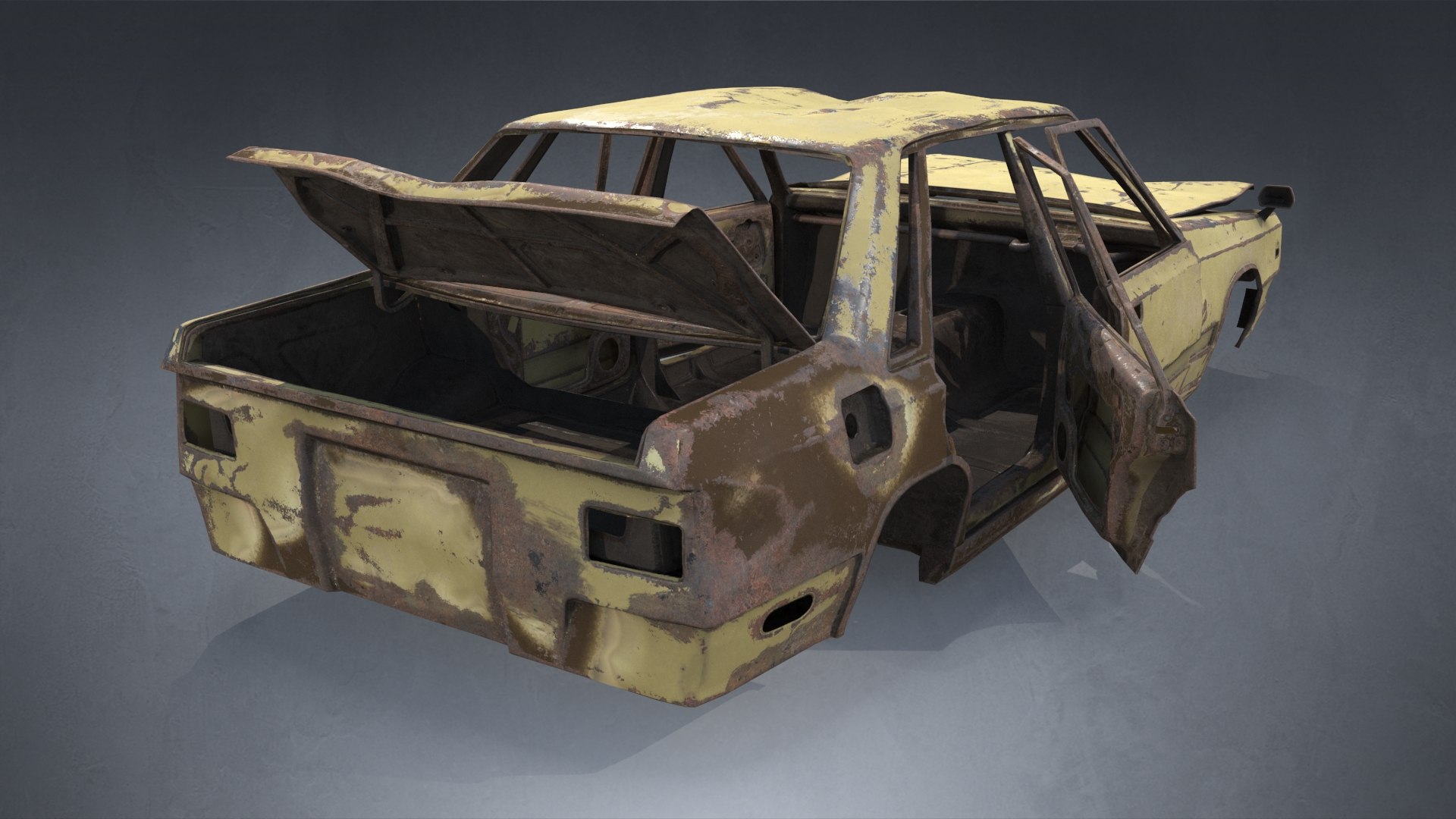 Generic rusty pbr 3D model - TurboSquid 1447906