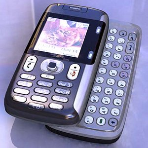 lg f9100 cell phone 3d model