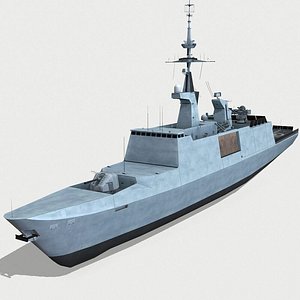 fayette naval 3D model