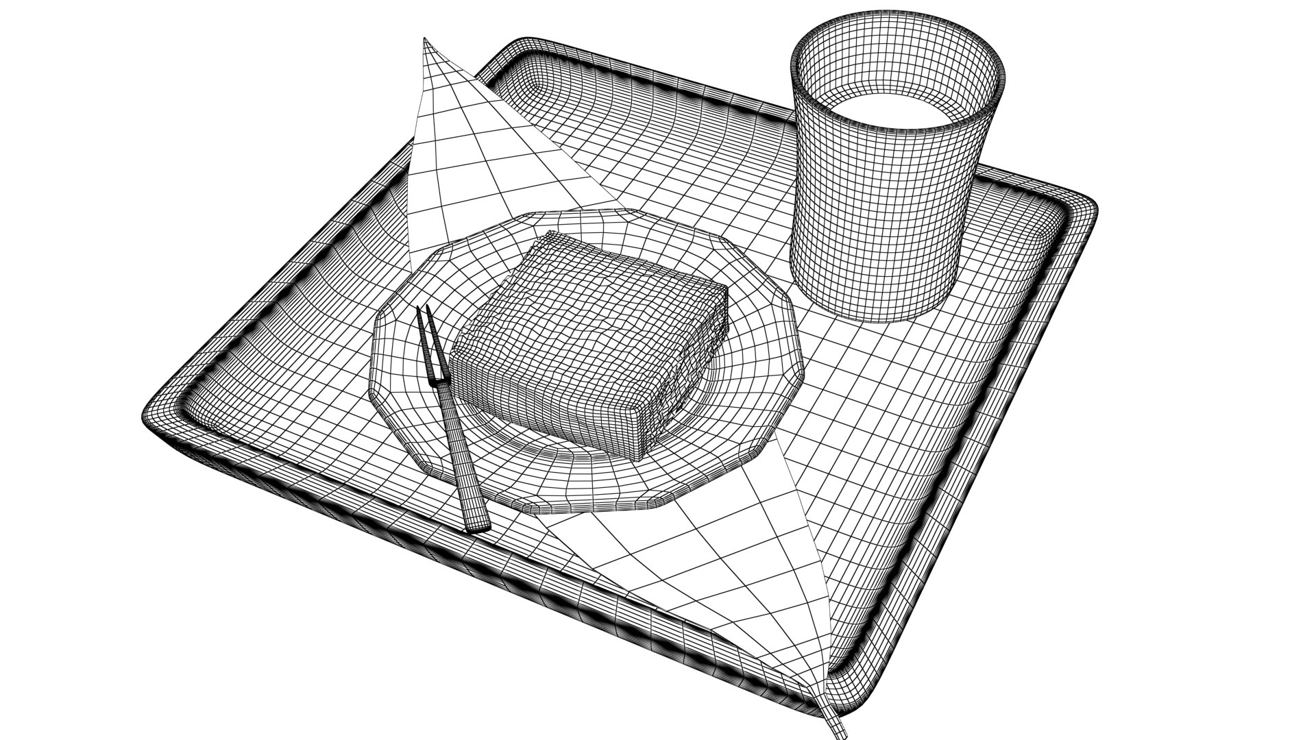 Japanese Castella 3D Model - TurboSquid 2089273