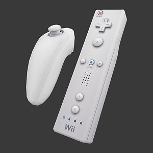 Wii remote and nunchuk