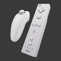 Wii remote and nunchuk