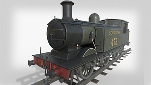 Steam Train (Game ready