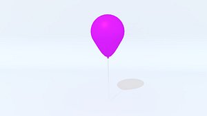 balloon 3D model