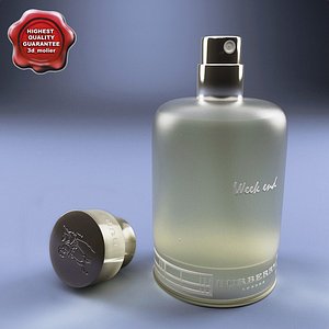 perfume burberry london week 3d model