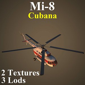 mil cub helicopter 3d model