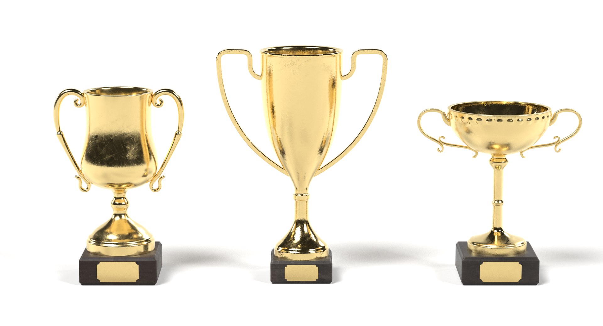 3D Trophies Model - TurboSquid 1170223