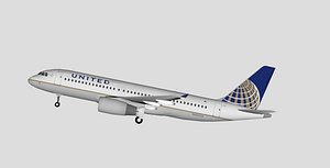a320 3D model