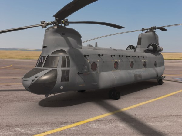 max ch-47 chinook helicopter