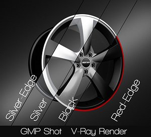 gmp shot rim 3D model