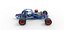 Supermodifizierter Rennwagen mit Frontmotor Basisversion 4 Maßstab 1:25