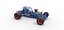 Supermodifizierter Rennwagen mit Frontmotor Basisversion 4 Maßstab 1:25