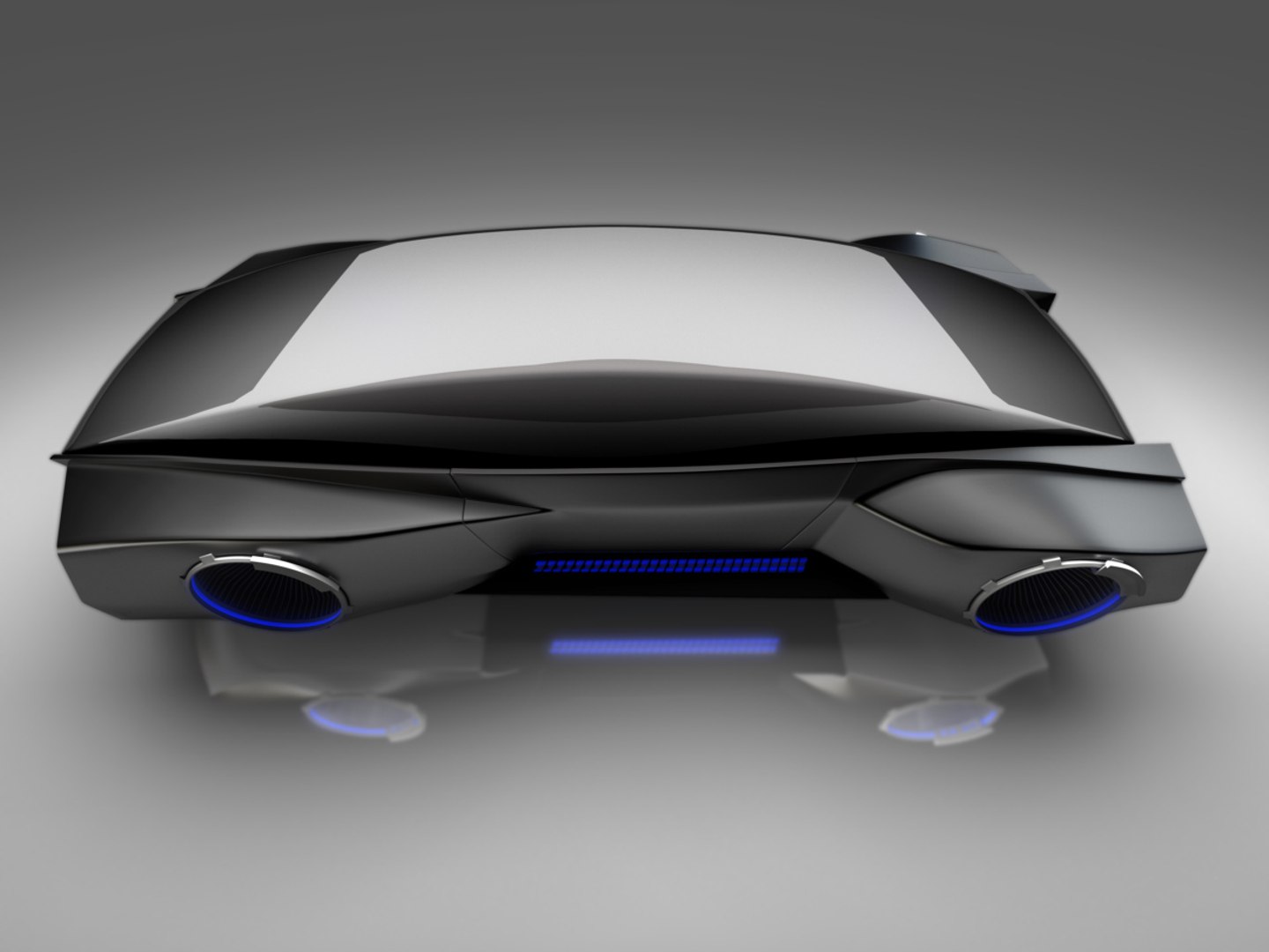 3d Model Futuristic Hover