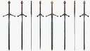 Fantasy Sword RPG Scottish Claymore Bastard Sword Greatsword Longsword Zweihander Two Handed Blade