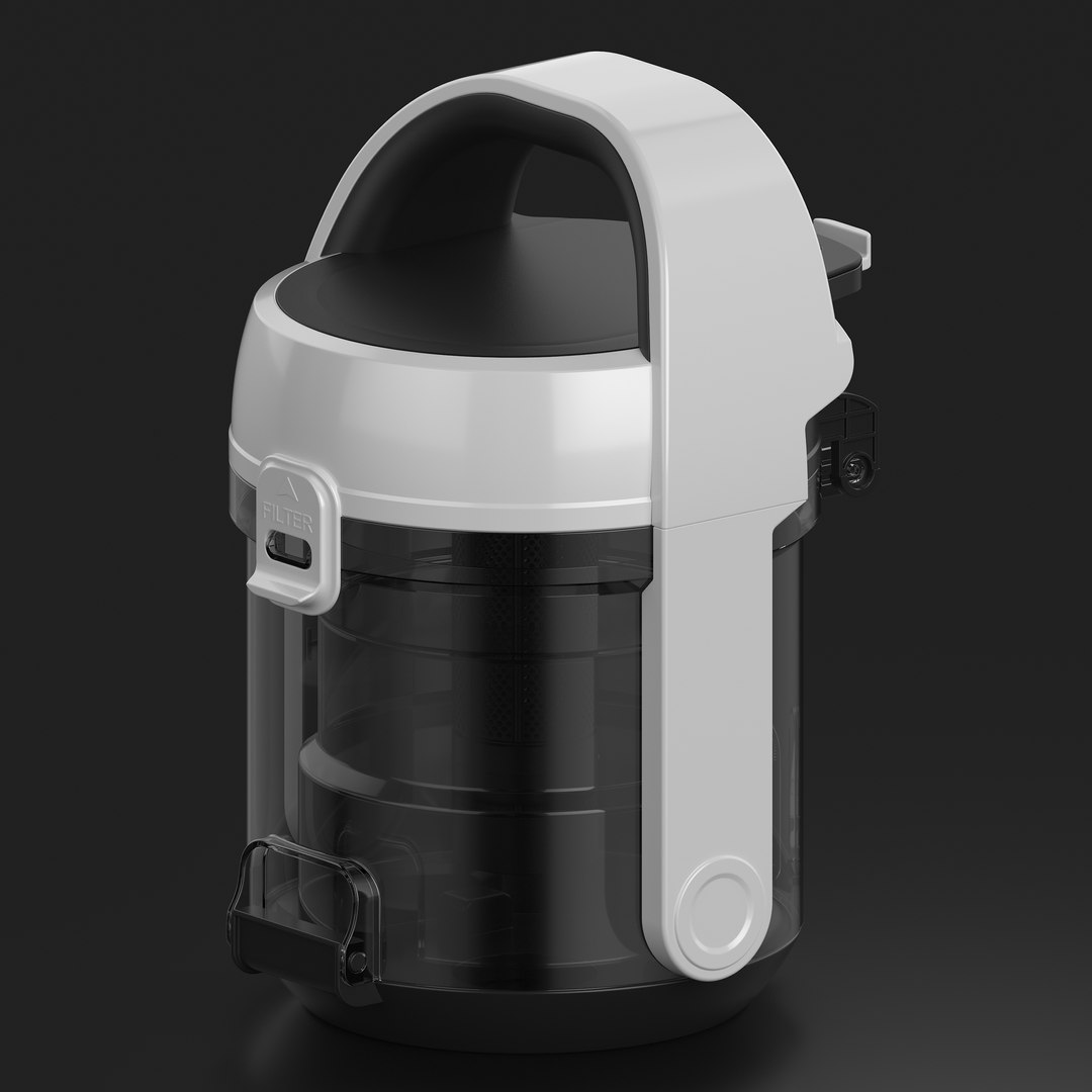 Dust collector for vacuum cleaner model TurboSquid 2108651