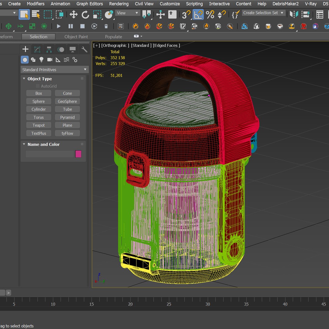 Dust collector for vacuum cleaner model - TurboSquid 2108651