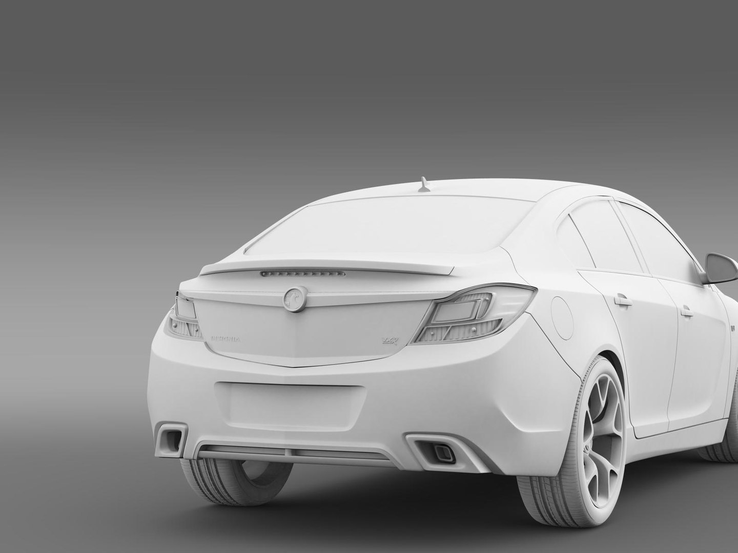 3dsmax Vauxhall Insignia Vrx 2009