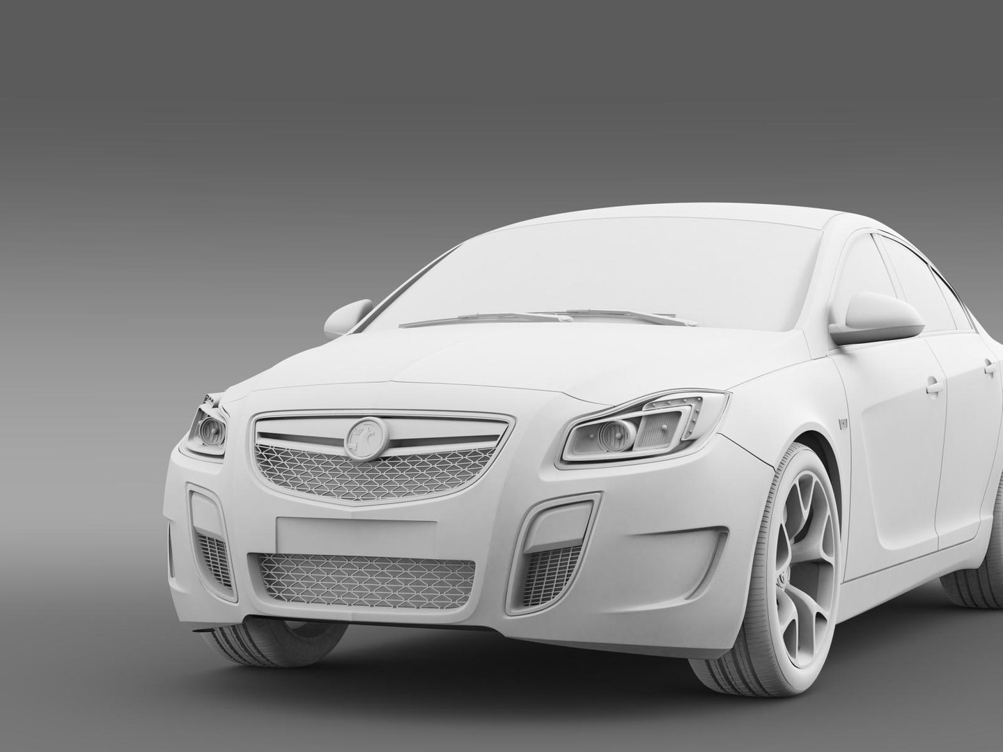3dsmax Vauxhall Insignia Vrx 2009